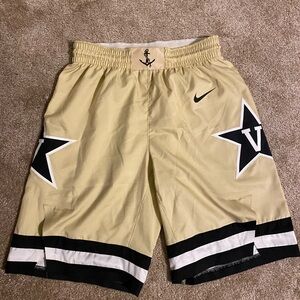 Nike Vanderbilt Basketball Shorts (Gold)